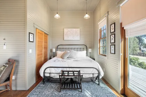 Passenger Room in Restored Train Depot - Studio