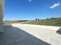 Modern villa with pool, sea and country views