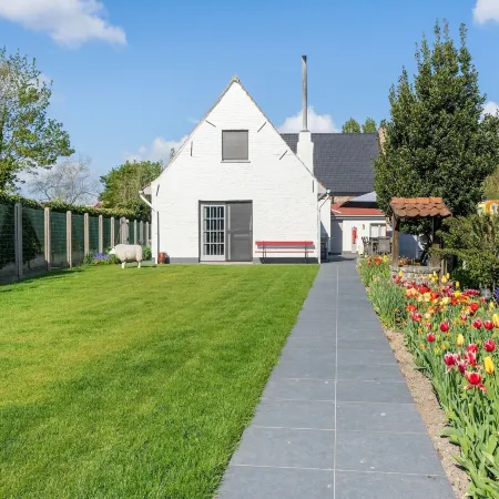 Farmhouse in Beveren Near Beach & Garden