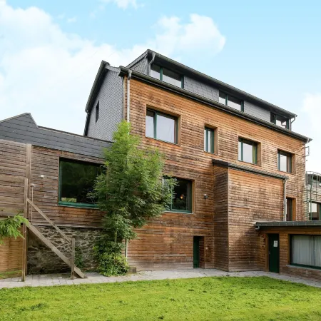 Large Group House with Welness Equipment & Swimming Pool Near Malmédy