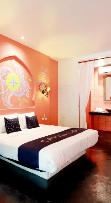 ห้องดีลักซ์พร้อมเตียงคู่