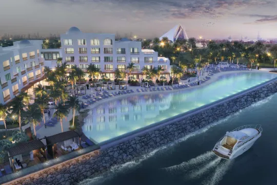 パーク ハイアット ドバイの外観の様子