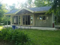 3 Beautiful Finnish Cabins with Sauna on Lake Monomonac