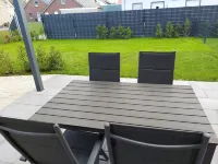 NEW! modern, high-quality, central apartment, with sauna, garden, wallbox in Burhave