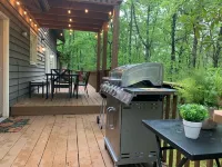 Private, pet-friendly lodge w/ deck, game room, high speed WIFI