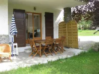 Large T2 on the garden level of CHALET in BARCELONNETTE (04400)