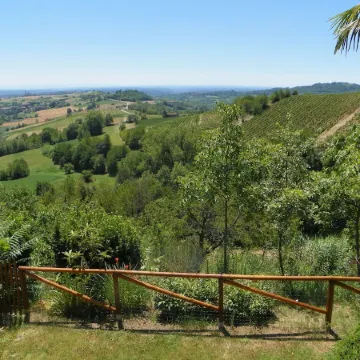Cocconato: detached house with private garden and views