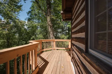 Old World Swiss Cabin Nestled In Woods Ancient Lore & Neyland Stadium Close by