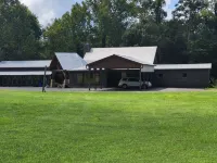 7. gorgeous creekfront lodge