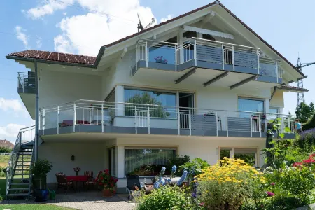 Vacations in the southern Black Forest in a cozy apartment with outdoor terraces