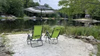 Winter Lakeside Retreat on Locke Lake — Stunning Views & Private Hot Tub