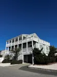 Fabulous Beach View!  Large pool…across from Beach Access. Decks on Both Levels!