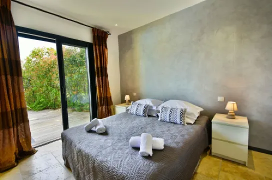 Sea View Villa 180 - Heated pool - Beaches 2 min - 5 bedrooms - Wifi Clim