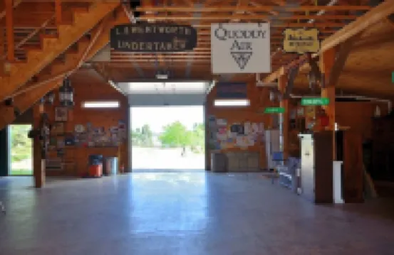 On the top of ledge overlooking Cobscook Bay