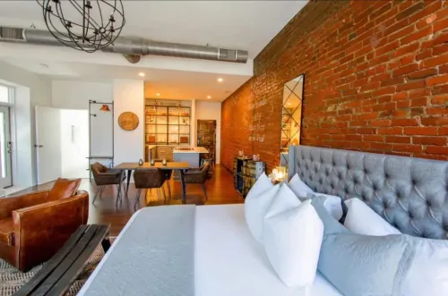 Cozy Bourbon Loft in Louisville’s East Market District