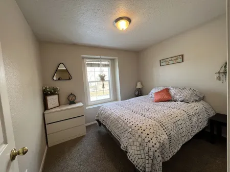 Large yard, kids playroom, an adult game room, a selfie wall and much more!