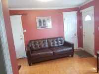 Relax and rejuvenate in this Hideaway Apartment close to public transportation .