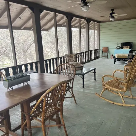Completely renovated 1930s Cottage on the Guadalupe River. Ideal location!