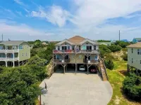 2ND Row. See/Hear the Ocean. 10% Off Week Stay 8/16-9/6. Dogs Stay Free