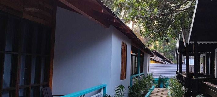 Sand Tent Beach House Hotéis em Pololem