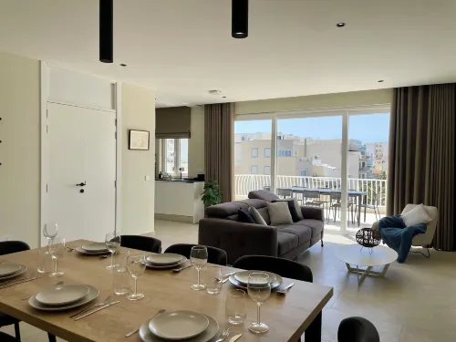 Bugibba Square Seafront Apartments by Holi - Ocean View