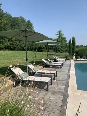 Le Clos 1855 Отели в г. Сент-Фуа-де-Лонга