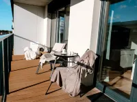 迪茲諾夫河邊和海灘邊的公寓