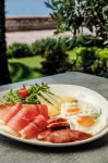 Royalis Suites Rafailovici - Beachfront Sea View Apartments - breakfast