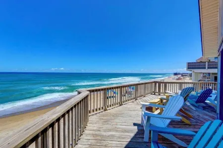 6 Bed Oceanfront Home in Obx w/ Hot Tub!