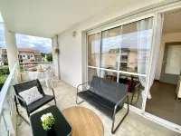 Appartement Le Cocon de la Plage Avec Terrasse à 2 min de la Plage et du Port
