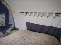 House with garden in the center of the D-Day landing beaches