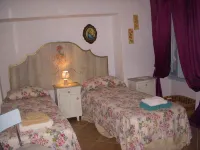 The blue holiday home of La Pervinca