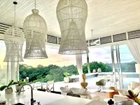 Luxury design, charming, stylish, new, ocean and jungle view villa