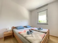 Apartment in the town of Krk, family-friendly, sea view, WiFi, garden