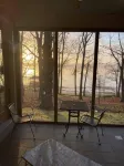 Private dock on Kentucky Lake, views of the water from every room in house