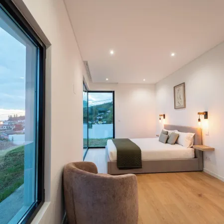 Auréa House - 4Br Azores Villa with Ocean View, BBQ & AC