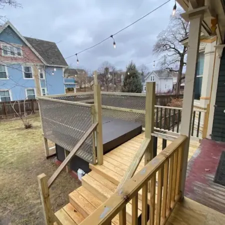The Gem of Brewers Hill with Hot Tub and Seasonal Pool