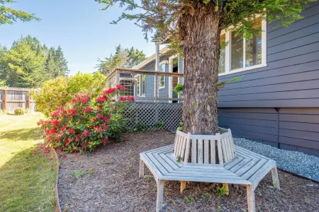Rustic modern cottage on 2 acres--minutes from Mendocino Village