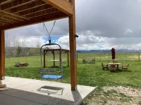 Private farm house lock off on sheep farm with salt hot tub