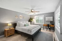 Sparkling Heated Pool and Bamboo Outdoor Shower - Tropical Oasis