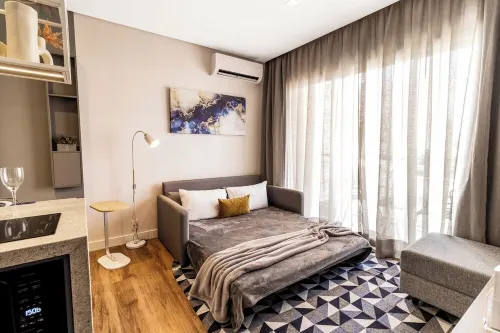 Luxury Studio in the Best Location in Cambui with Pool, Coworking, Gym