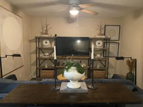 Cozy retreat half a mile away from the Beach set amidst peaceful tropical garden