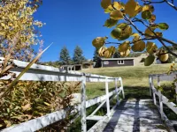 2 separate cabins, sleeps a total of 12, on 4 acres in Lava Hot Springs!!