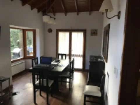 Chalet on mountain slope at Arelauquen Country Club, Bariloche ,  Patagonia.