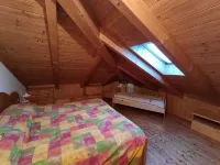 Typical attic room in Fucine di Ossana for one or two families