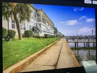 Waterfront, Amazing sunset overlooking pool.