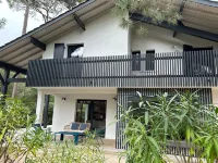Renovated villa at Le Canon, 5 minutes from the lake and 10 minutes from the ocean