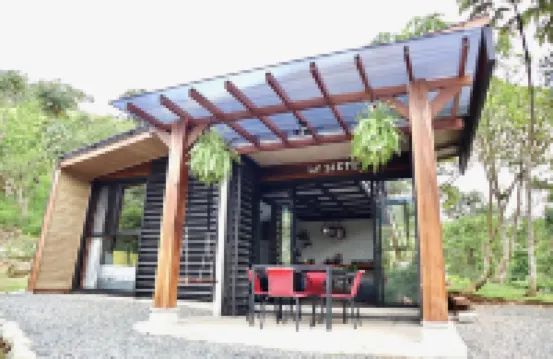 Chic Mountain Cabin - Coffee Farm Getaway