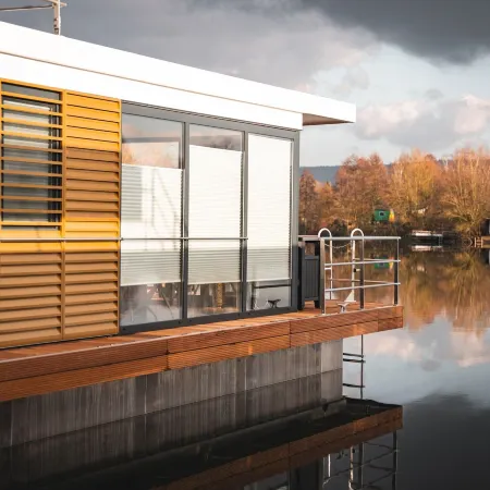 Schönes Hausboot in Höxter