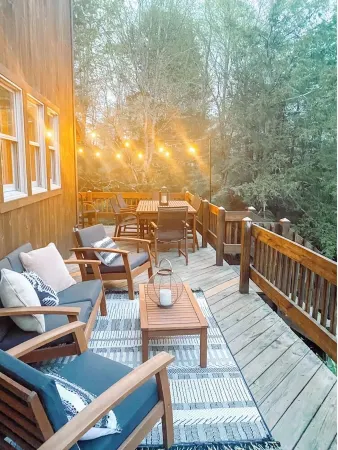 Modern Post & Beam near Stowe Village with Mountain Views and Private Waterfall